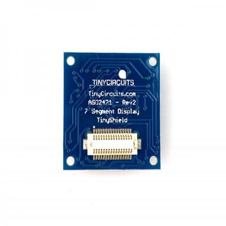 디바이스마트,오픈소스/코딩교육 > 파이썬/IoT 개발 보드 > TINYDUINO,TinyCircuits,7 SEGMENT DISPLAY TINYSHIELD [ASD2421-R],TinyDuino용 7 Segment 디스플레이 확장쉴드 / I2C Semtech SX1506 I/O Expander