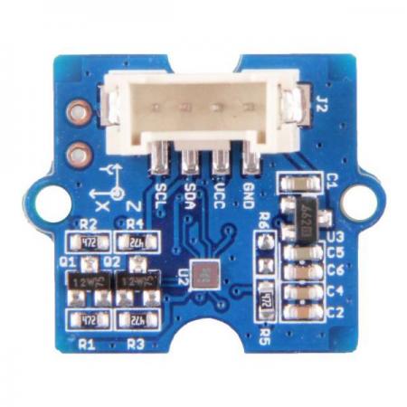 디바이스마트,MCU보드/전자키트 > 센서모듈 > 가속도/자이로/지자기센서 > 지자기센서,Seeedstudio,Grove - 3-Axis Digital Compass V2 [101020492],3축 디지털 나침판 센서 모듈 / Bosch BMM 150을 기반 / 3개의 축에서 자기장  측정이 가능 / I2C, SPI 인터페이스 / 작동 전압 : 3.3V, 5V