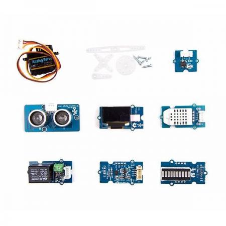 디바이스마트,MCU보드/전자키트 > 교육용키트/로봇 > 교육용키트,Seeedstudio,Grove Starter Kit for LinkIt 7697 [110060702],IoT 개발자가 LinkIt 7697의 잠재력을 개발하고 프로토 타입을 제작하는 데 가장 적합한 스타터키트 / Arduino IDE 지원 / 그루브 센서 모듈 IMU 9DOF 센서, 온습도 센서 등이 구성되어 있음 / 배터리 미포함