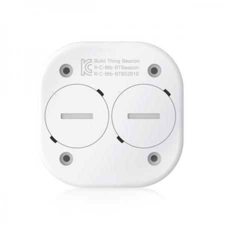 디바이스마트,MCU보드/전자키트 > 통신/네트워크 > 블루투스/BLE,(주)빌드잇,BuildThing Beacon (빌드씽 비콘),각종 IoT 센서를 최대 3개까지 결합 가능한 비콘. 비콘 SDK, 관리자 앱, 클라우드 서비스를 무료로 제공 / 센서 별도 구매