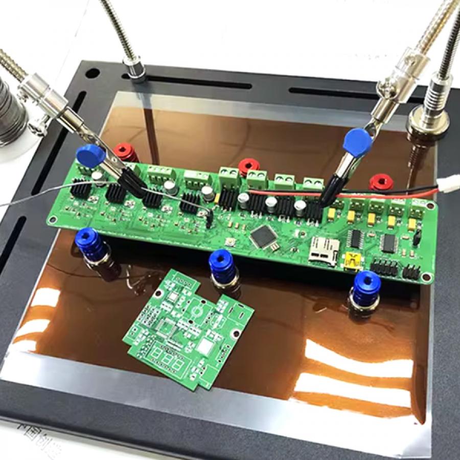 네오디움 홀더 기판 받침대(대형)+써드핸드 2개 [SZH-CH262]