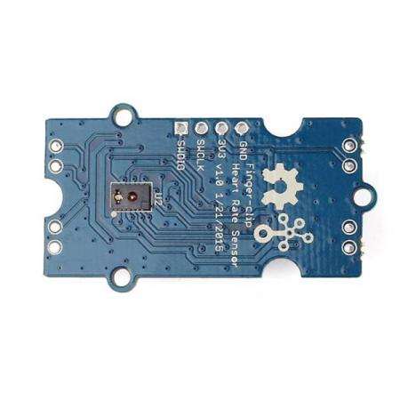 디바이스마트,MCU보드/전자키트 > 센서모듈 > 라이다/거리/초음파/라인 > 적외선(IR)/라인센서,Seeedstudio,Grove - Finger-clip Heart Rate Sensor [103020024],광센서인 PAH8001EI-2G를 기반으로 한 심박 센서 / I2C 표준 인터페이스 / 작동 전압 : 5V / SWD 인터페이스