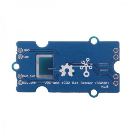 디바이스마트,MCU보드/전자키트 > 센서모듈 > 라이다/거리/초음파/라인 > 적외선(IR)/라인센서,Seeedstudio,Grove - VOC and eCO2 Gas Sensor (SGP30) [101020512],SGP30을 기반으로 한 TVOC, CO2eq 출력을 제공하는 공기 품질 감지 센서 / 작동 전압 3.3V, 5V / 출력 범위 : TVOC-0 ppb ~ 60000ppb , CO2eq - 400ppm ~ 60000ppm