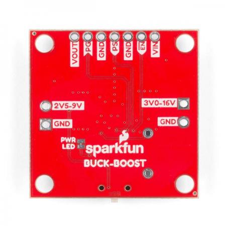 디바이스마트,MCU보드/전자키트 > 전원/신호/저장/응용 > 레벨컨버터/전압관리,SparkFun,SparkFun Buck-Boost Converter [COM-15208],3-16V의 입력 전압을 2.5-9V 사이의 출력 전압으로 조절할 수 있습니다  보드 하단의 스위치를 사용하면 공통 출력 전압을 3.3V와 5V로 설정할 수 있으며,  사용자 지정 전압 요구에 따라 저항을 땜질할 수 있는 사용자 지정 설정도 되었습니다