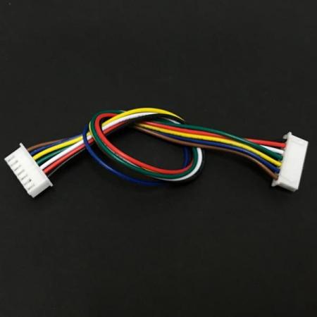 디바이스마트,커넥터/PCB > 직사각형 커넥터 > 하네스 케이블 > 2.5mm pitch,NW3 (New3),하네스 케이블 커넥터 7핀-7핀 [NW3-XH2.5-7Y],NW A2501 커넥터-양쪽(양방향) / 케이블 전체 길이 약 200mm / 7핀-7핀 / AWG24/ 피치 2.5mm / ※제조사에 따라서 커넥터 모양이 변경될 수 있습니다 (랜덤)