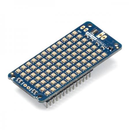 디바이스마트,오픈소스/코딩교육 > 아두이노 > 아두이노 정품 보드/쉴드/키트,아두이노,Arduino MKR RGB Shield,ASX00010 / 84개의 RGB(7x12, APA102) LED 아두이노 MKR 확장보드 / 작동 전압 : 3.3V