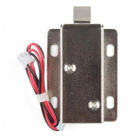 디바이스마트,기계/제어/로봇/모터 > 모터류 > 특수모터 > 솔레노이드,,Solenoid - 12V (Latch / Lock) [ROB-15324],12VDC의 전원을 입력하여 전용 캐비닛 잠금장치 혹은 서랍의 잠금장치를 만들수 있습니다. 나사2개 / 마운팅 포함