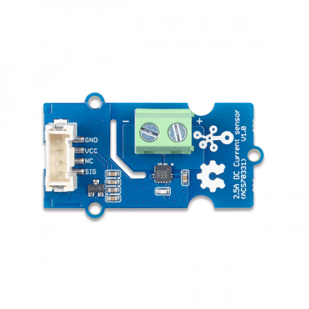 디바이스마트,MCU보드/전자키트 > 센서모듈 > 전압/전류센서,Seeedstudio,Grove - 2.5A DC Current Sensor(ACS70331) [101020652],ACS70331을 기반으로 한 고정밀 DC 전류 센서 / 최대 2.5A의 DC 전류를 측정 할 수 있음 / 기본 감도 : 800mV / A