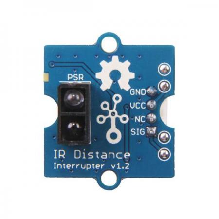 디바이스마트,MCU보드/전자키트 > 센서모듈 > 라이다/거리/초음파/라인 > 적외선(IR)/라인센서,Seeedstudio,Grove - IR Distance Interrupter v1.2 [101020175],앞에 있는 물체가 있는지 감지 가능한 센서 / 전원 공급 : 5V DC / 반사형 포토센서 : ITR9909 / 디지털 출력 모드 : TTL