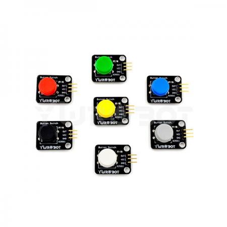 디바이스마트,오픈소스/코딩교육 > 아두이노 > 아두이노 스위치/릴레이모듈,YwRobot,아두이노 버튼 모듈 7개 SET [ELB080697],아두이노, 라즈베리파이 호환 버튼 모듈 7개 세트 / Voltage : 3.5, 5V / Size : 26mm X 21mm