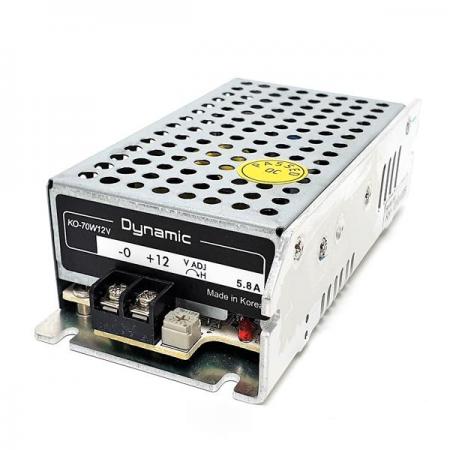 디바이스마트,전원/파워/배터리 > SMPS > Enclosure 타입 > 1채널 (Single),고전자,SMPS KO-70W12V,Enclosure 타입 1채널 70W SMPS / 출력전압 : 12V / 출력전류 : 5.8A / 입력전압 : AC 220V / / 고전자 