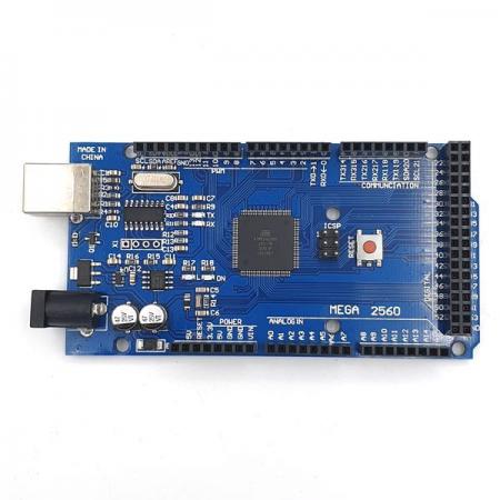 디바이스마트,오픈소스/코딩교육 > 아두이노 > 아두이노 호환보드,SZH,아두이노 메가 2560 R3 호환 보드 CH340 [SZH-EK375],ATmega2560 마이크로 컨트롤러 보드 / Operating Voltage : 5V / Input Voltage (recommended) : 7V ~ 12V / Size: 100 x 53mm