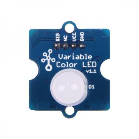 디바이스마트,MCU보드/전자키트 > 디스플레이 > LED,Seeedstudio,Grove - Variable Color LED V1.1 [101020472],보드에 3개의 변경 가능한 Resisitor가 있어 간단하고 빠르게 색상 변경 가능 / 작동 전압 : 3.3V, 5V / 색상 : RGB