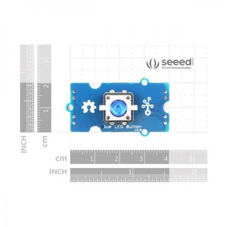 디바이스마트,MCU보드/전자키트 > 디스플레이 > LED,Seeedstudio,Grove - Blue LED Button [111020046],내장형 블루 LED 모듈 / 고품질 N 채널 MOSFET을 사용 / 그루브 디지털 인터페이스