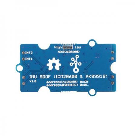 디바이스마트,오픈소스/코딩교육 > 아두이노 > 아두이노 센서모듈,Seeedstudio,Grove - IMU 9DOF (ICM20600+AK09918) [101020585],자이로스코프, 가속도계 및 전자나침반을 결합한 9 자유도 IMU 센서 모듈 / 작동 전압 : 3.3V, 5V / 작동 온도: -30 ° C ~ + 85 ° C / 자이로스코프 범위 : ± 250dps, ± 500dps, ± 1000dps, ± 2000dps / 가속도계 범위 : ± 2g, ± 4g, ± 8g, ± 16g