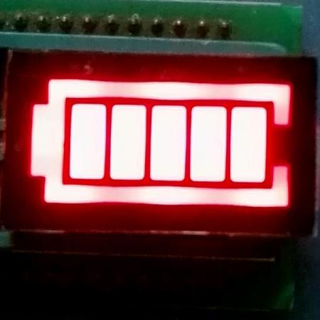 디바이스마트,LED/LCD > FND/도트매트릭스 > FND(세그먼트LED) > LED BAR,SZH,배터리 잔량표시 레벨미터 LED [SZH-DT003],배열 : 레벨 5칸 + 테두리1칸 / 크기 : 30.8mm×17.8mm×6mm / 레벨 색상 : 레드(red) /  테두리 색상 : 레드(red) / Common Anode(CA)