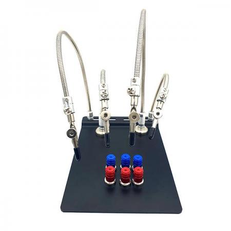 디바이스마트,수공구/전자공구/전동공구 > 전자공구 > PCB작업공구 > PCB 작업대,JOYWES,네오디움 홀더 기판 받침대(중형)+써드핸드 4개 [SZH-CH266],중형 PCB 고정용 작업대 / 자석형 / PCB 납땜, 수리용 / 악어클립 4개