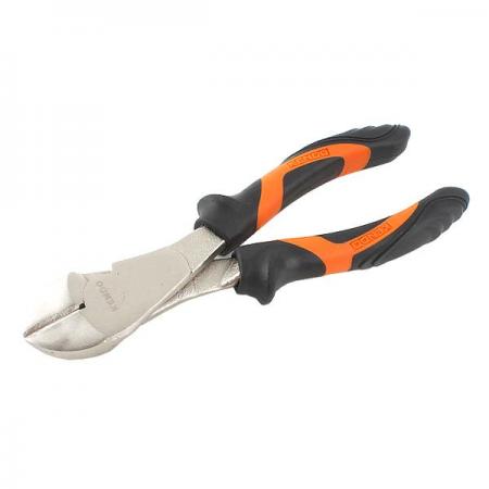 디바이스마트,수공구/전자공구/전동공구 > 작업공구 > 플라이어류 > 니퍼,KENDO,7인치 니퍼 [K10209],사이즈 : 180mm / 재질 : C55 카본스틸 / 용도 : 절연 전선의 피복을 벗기거나, 가는 전선이나 철사 등 선재 절단 [K10204 업그레이드버전]