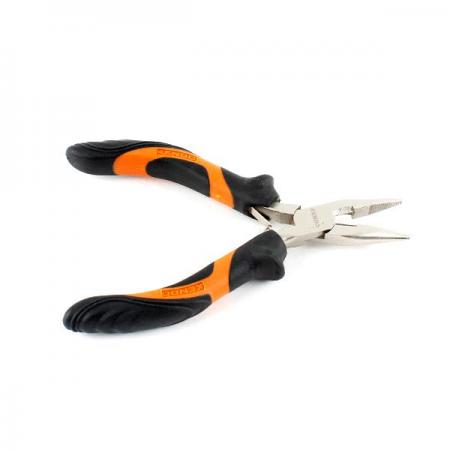 디바이스마트,수공구/전자공구/전동공구 > 작업공구 > 플라이어류 > 롱노우즈,KENDO,4.5인치 미니 롱노우즈 [K10903],사이즈 : 115mm / 재질 : C45 카본스틸 / 용도 : 가는 구리선이나 철사를 끊거나 좁은 장소에서 세공할 때 사용