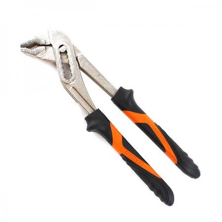 디바이스마트,수공구/전자공구/전동공구 > 작업공구 > 플라이어류 > 워터플라이어,KENDO,10인치 워터펌프 플라이어 [K11401],사이즈 : 250mm / 재질 : C45 카본스틸 / 용도 : 수도관, 가스관 등 배관공사에 주로 사용되며 물체의 크기에 따라 입의 벌어짐을 조절 가능