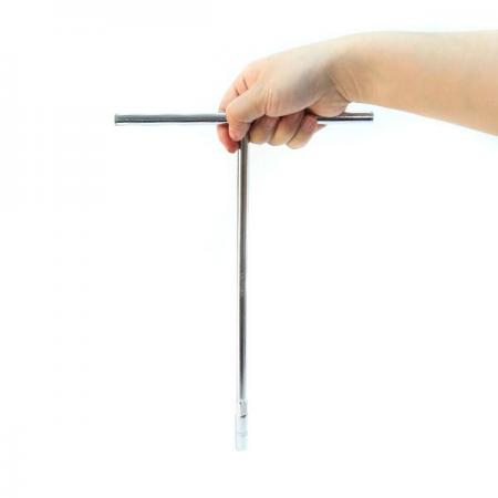 디바이스마트,수공구/전자공구/전동공구 > 작업공구 > 렌치/스패너 > 육각렌치,KENDO,8x300mm T렌치  [K15901],사이즈 : 8x300mm / T형 손잡이 렌치로 작은 힘에도 큰 효과를 냄