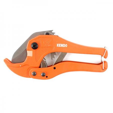 디바이스마트,수공구/전자공구/전동공구 > 작업공구 > 절단/컷터류 > 파이프 커터,KENDO,42mm PVC 파이프 커터 [K50312],0~42mm 절단 / PVC 재질의 플라스틱 파이프, 고무 등을 절단할 때 사용하는 공구