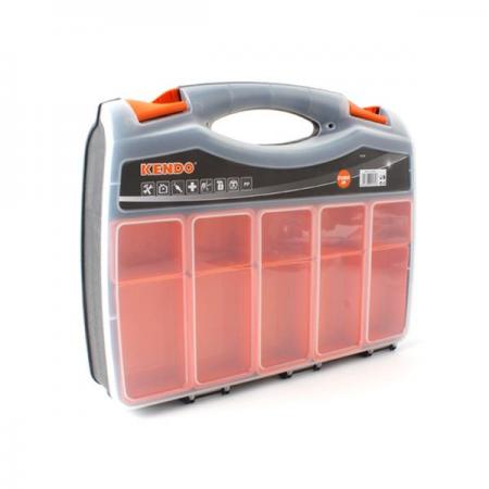 디바이스마트,공구함/작업대/엔클로저 > 공구함/부품함 > 다용도정리함(케이스),KENDO,다용도 케이스 25칸 [K90239],각종 소품, 부품, 사무용품, 공구뿐만 아니라 악세사리, 화장품, 상비약 등 다용도로 수납 가능