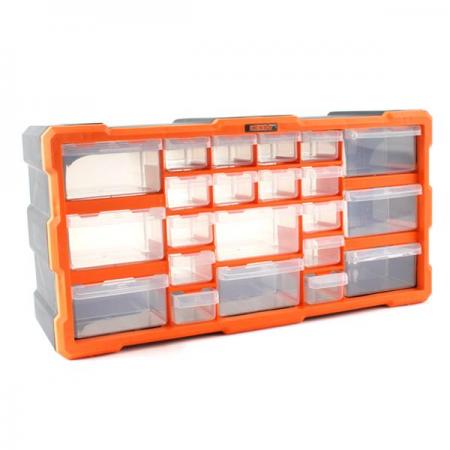 디바이스마트,공구함/작업대/엔클로저 > 공구함/부품함 > 다용도정리함(케이스),KENDO,다용도 서랍형 보관함 22칸 [K90247],가정,회사,산업현장에서 편리하게 사용할 수 있는 다용도 부품함