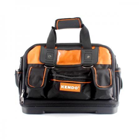 디바이스마트,수공구/전자공구/전동공구 > 전자공구 > 공구가방/공구세트 > 공구가방,KENDO,소프트백 공구 가방 [K90134],재질 : 나일론 옥스포드 600D  / 외부 포켓 8개 , 내부 포켓 15개 / 소프트그립 핸들