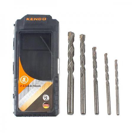 디바이스마트,수공구/전자공구/전동공구 > 초경/절삭공구 > 드릴류 > 목공드릴,KENDO,다목적 드릴비트 세트 5pcs [K11604234],사이즈 : 4-5-6-8-10mm 파이 / 용도 : 금속판이나 목재에 구멍을 뚫는 공구로 드릴링 머신에 장치해서 사용