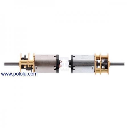 디바이스마트,기계/제어/로봇/모터 > 모터류 > DC기어드모터 > 일반기어,Pololu,380:1 Micro Metal Gearmotor LP 6V with Extended Motor Shaft #4791,Size:  10 × 12 × 26 mm / Weight: 9.5 g /  Shaft diameter: 3 mm/ Low power / 6V / Pololu