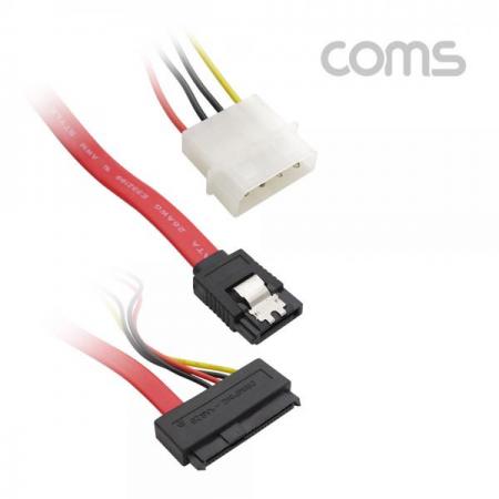 디바이스마트,컴퓨터/모바일/가전 > 네트워크/케이블/컨버터/IOT > 데이터/통신 관련 케이블 > HDD 케이블,Coms,SATA 케이블, 콤보 VC SATA(전원15P+데이터7P) + 전원 IDE 4P, 50cm [P2171],Coms SATA 케이블/ 콤보 VC SATA(전원15P+데이터7P) + 전원 IDE 4P/ 50cm