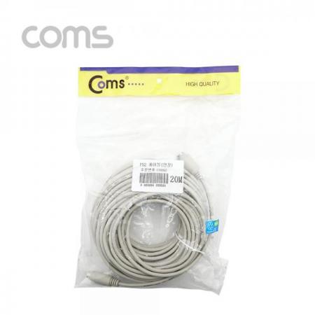 디바이스마트,케이블/전선 > PC/네트워크/통신 케이블 > 랜(LAN) 케이블,Coms,PS/2 케이블(연장), 20M, MD6 M/F, (키보드/마우스)  / PS2 [C0950],Coms PS/2 케이블(연장)/ 20M/ MD6 M/F/ (키보드/마우스)  / PS2