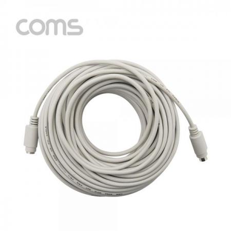 디바이스마트,케이블/전선 > PC/네트워크/통신 케이블 > 랜(LAN) 케이블,Coms,PS/2 케이블(연장), 20M, MD6 M/F, (키보드/마우스)  / PS2 [C0950],Coms PS/2 케이블(연장)/ 20M/ MD6 M/F/ (키보드/마우스)  / PS2