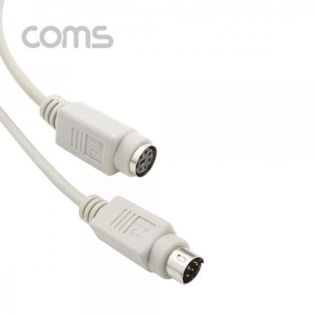 디바이스마트,케이블/전선 > PC/네트워크/통신 케이블 > 랜(LAN) 케이블,Coms,PS/2 케이블(연장), 15M, MD6 M/F, (키보드/마우스)  / PS2 [C0949],Coms PS/2 케이블(연장)/ 15M/ MD6 M/F/ (키보드/마우스)  / PS2