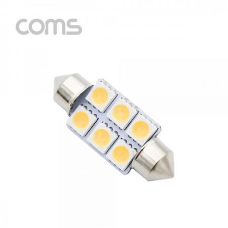 디바이스마트,컴퓨터/모바일/가전 > 게임/취미/캠핑용품 > 차량내부용품 > 실내용품,Coms,차량용 내부등(실내등) LED 극성/자연색, 2x3 / 실내등(전구색) [BB283],Coms 차량용 내부등(실내등) LED 극성/자연색/ 2x3 / 실내등(전구색)