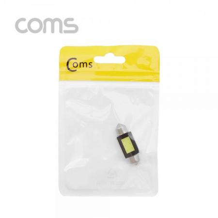 디바이스마트,컴퓨터/모바일/가전 > 게임/취미/캠핑용품 > 차량내부용품 > 실내용품,Coms,차량용 내부등(실내등) LED 전구 무극성/백색, 중 [BB143],Coms 차량용 내부등(실내등) LED 전구 무극성/백색/ 중