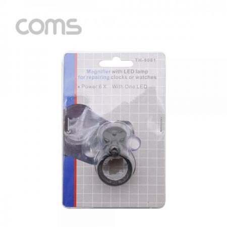 디바이스마트,컴퓨터/모바일/가전 > 가구/사무용품/공구 > 공구/공구자재 > 측정/계측기기,Coms,돋보기(1LED), 시계수리용/6X [BE355],Coms 돋보기(1LED)/ 시계수리용/6X