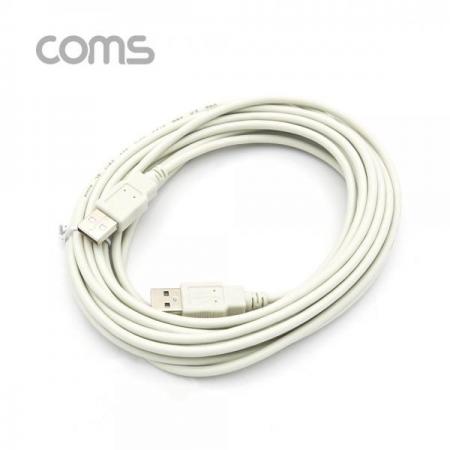 디바이스마트,케이블/전선 > USB 케이블 > 데이터케이블(MM) > USB 2.0 A타입 케이블,Coms,USB 케이블(실속형/AA형) 5M / USB 2.0 / 480Mbps [C3168],Coms USB 케이블(실속형/AA형) 5M / USB 2.0 / 480Mbps