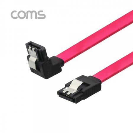 디바이스마트,케이블/전선 > PC/네트워크/통신 케이블 > SATA/HDD 케이블,Coms,SATA 하드 케이블 ㄱ자 / 꺾임형 / 클립형 / 1M / 1.5Gbps [P3933],Coms SATA 하드 케이블 ㄱ자 / 꺾임형 / 클립형 / 1M / 1.5Gbps