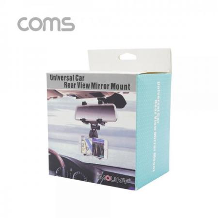 디바이스마트,컴퓨터/모바일/가전 > 게임/취미/캠핑용품 > 차량내부용품 > 실내용품,Coms,차량용 룸미러 클립 스마트폰 거치대 [IE204],Coms 차량용 룸미러 클립 스마트폰 거치대