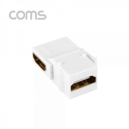 디바이스마트,케이블/전선 > 영상/음향 케이블 > HDMI/DVI 케이블,Coms,HDMI 젠더(키스톤잭, F/F) / 90도 꺾임(꺽임) [ID009],Coms HDMI 젠더(키스톤잭/ F/F) / 90도 꺾임(꺽임)