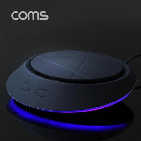 디바이스마트,컴퓨터/모바일/가전 > 게임/취미/캠핑용품 > 차량내부용품 > 실내용품,Coms,이톰 UFO 차량용 공기청정기 / 실내용 / 3중 필터 / 블랙 [CY7599],Coms 이톰 UFO 차량용 공기청정기 / 실내용 / 3중 필터 / 블랙