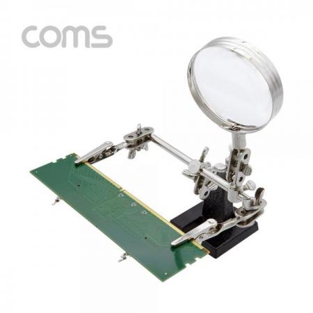 디바이스마트,수공구/전자공구/전동공구 > 전자공구 > 광학기기 > 확대경,Coms,확대경(스탠드형) 2.25인치,  / 납땜 보조기 [OP932],Coms 확대경(스탠드형) 2.25인치/  / 납땜 보조기