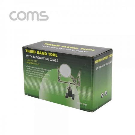 디바이스마트,수공구/전자공구/전동공구 > 전자공구 > 광학기기 > 확대경,Coms,확대경(스탠드형) 2.25인치,  / 납땜 보조기 [OP932],Coms 확대경(스탠드형) 2.25인치/  / 납땜 보조기