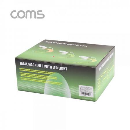 디바이스마트,수공구/전자공구/전동공구 > 전자공구 > 광학기기 > 확대경,Coms,확대경(스탠드형, LED 조명) / 돋보기 / 렌즈 110mm / 2x / 4x / 2LED [OP947],Coms 확대경(스탠드형/ LED 조명) / 돋보기 / 렌즈 110mm / 2x / 4x / 2LED
