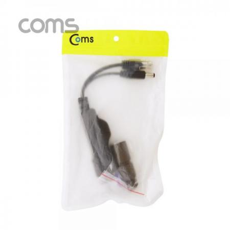 디바이스마트,컴퓨터/모바일/가전 > 네트워크/케이블/컨버터/IOT > KVM스위치/분배기/선택기 > 기타 선택기/분배기,Coms,POE 패시브(RJ45) 분배기, 전원포함 / Black / 원형 방수커버 [ND900],Coms POE 패시브(RJ45) 분배기/ 전원포함 / Black / 원형 방수커버