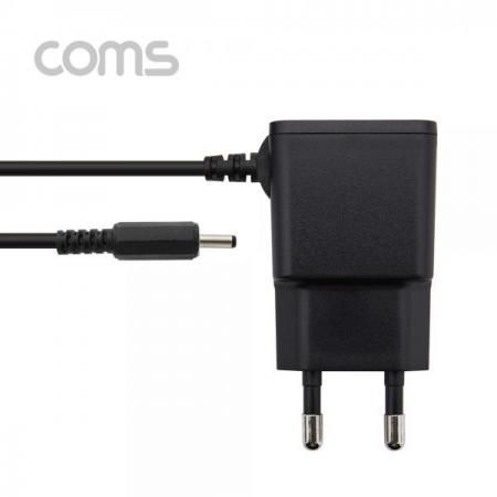 디바이스마트,케이블/전선 > PC/네트워크/통신 케이블 > 전원/파워 케이블,Coms,아답터 (정전압) DC 5V 1.2A, Black - 3.5mm / 1.1mm [SR2206],Coms 아답터 (정전압) DC 5V 1.2A/ Black - 3.5mm / 1.1mm