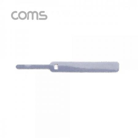 디바이스마트,케이블/전선 > 케이블악세사리/툴 > 케이블타이/레이싱,Coms,벨크로 타이 10pcs (소) / Gray / 케이블타이 / 120mm [ID823],Coms 벨크로 타이 10pcs (소) / Gray / 케이블타이 / 120mm
