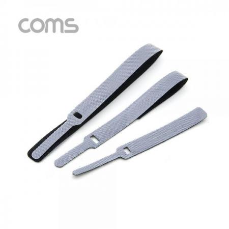 디바이스마트,케이블/전선 > 케이블악세사리/툴 > 케이블타이/레이싱,Coms,벨크로 타이 3pcs (대,중,소) / Gray / 케이블타이 / 120mm, 200mm, 315mm [ID817],Coms 벨크로 타이 3pcs (대/중/소) / Gray / 케이블타이 / 120mm/ 200mm/ 315mm